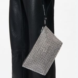 Alexander Wang Crystal Wristlet Pouch/Clutch